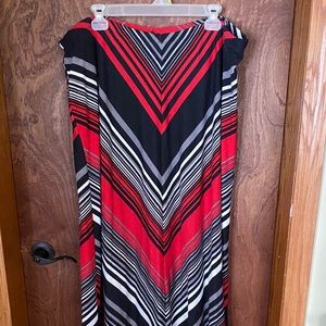 Cato Print Skirt
